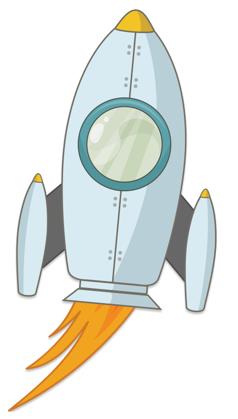 Űrhajó rajz - form